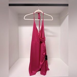 Sparkly Hot Pink Lulus Dress - Gorgeous Shimmering Formal Dress! NEW WITH TAGS!